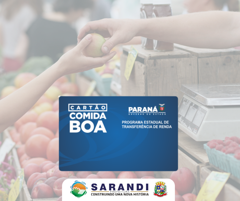 Secretaria de Assistência Social de Sarandi realiza entrega de Cartão Comida Boa para famílias em situação de vulnerabilidade